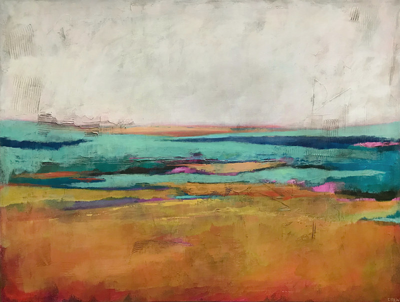 Tequila Sunrises Acrylic painting Tequila Sunrises by Drew Marin
