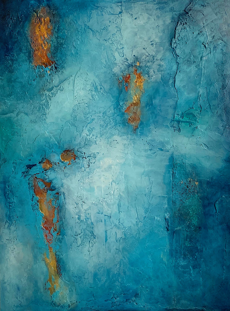 Return to: Sold Art Acrylic painting Morning Luster by Ginger Thomas