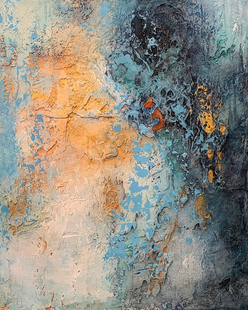Return to: Shop Now Acrylic painting The Journey's End by Ginger Thomas