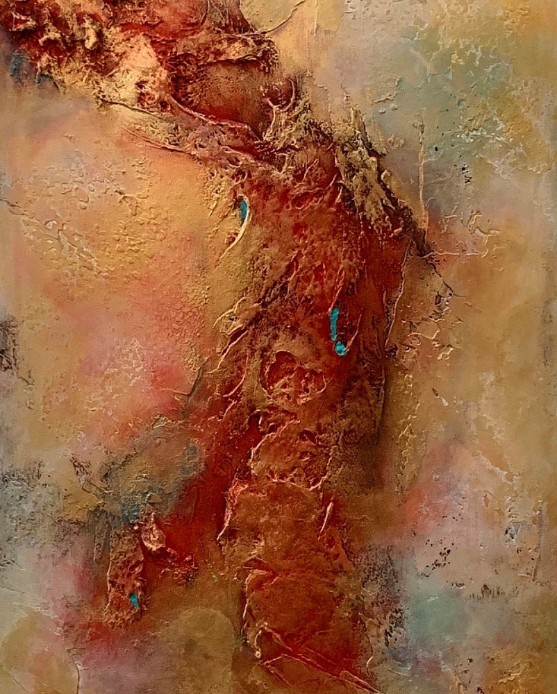 Return to: Shop Now Acrylic painting Cheating on the Blues I by Ginger Thomas
