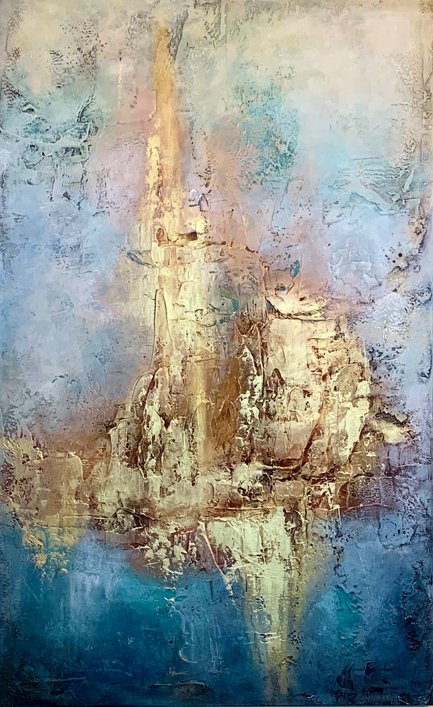 Return to: Sold Art Acrylic painting Luminosa by Ginger Thomas