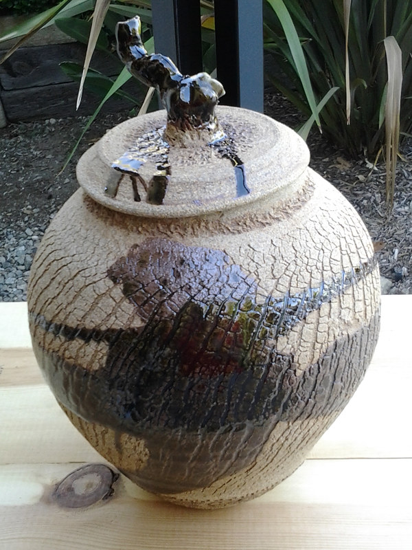 15" Ginger Jar by Jack Caselles