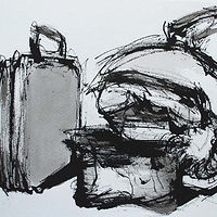 Baggage Series with telephone 5,2019 //images.artistrunwebsite.com/gallery/img_2837421562065513_large.jpg?1658978255