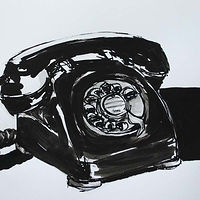 Rotary phone, 2019 //images.artistrunwebsite.com/gallery/img_2837931562143913_large.jpg?1658978253