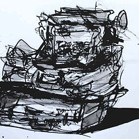 Baggage Series with typewriter 5,2019 //images.artistrunwebsite.com/gallery/img_2838001562144085_large.jpg?1658978255