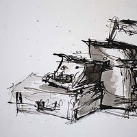 Baggage Series with typewriter 6,2019 //images.artistrunwebsite.com/gallery/img_2838101562145539_large.jpg?1658978254