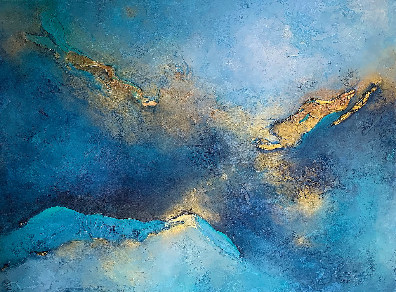 Return to: Shop Now Acrylic painting Water's Edge by Ginger Thomas