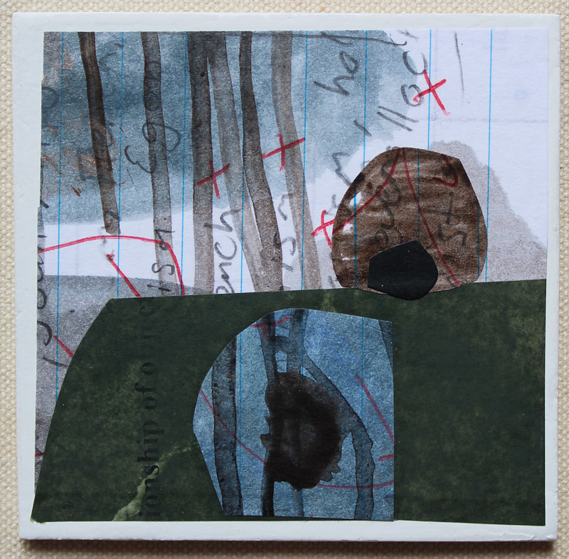 Forest Meeting Acrylic painting Forest Meeting by Harry Stooshinoff