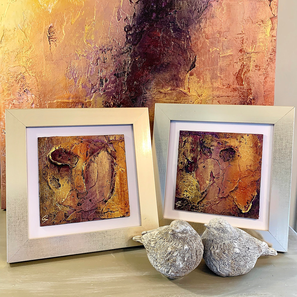 Return to: Sold Art Autumn's Edge and Autumn's Song Framed by Ginger Thomas
