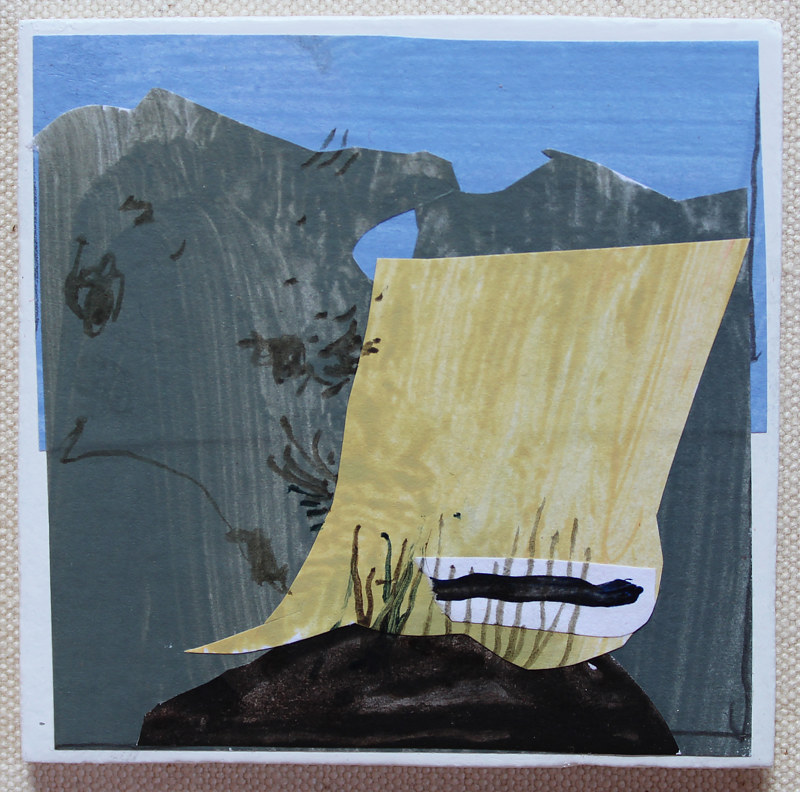 Yellow Curtain Acrylic painting Yellow Curtain by Harry Stooshinoff
