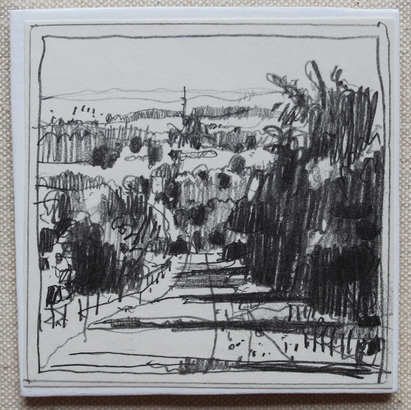 Highway Home Drawing Highway Home by Harry Stooshinoff