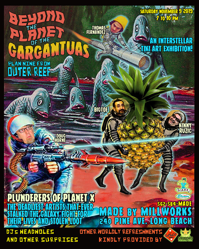 BEYOND THE PLANET OF THE GARGANTUAS PROMO FLIER 2 BEYOND THE PLANET OF THE GARGANTUAS PROMO FLIER 2 by Kenneth M Ruzic