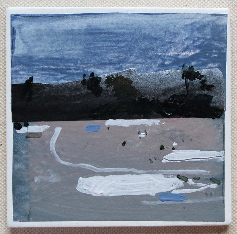 March Snow Patch Acrylic painting March Snow Patch by Harry Stooshinoff