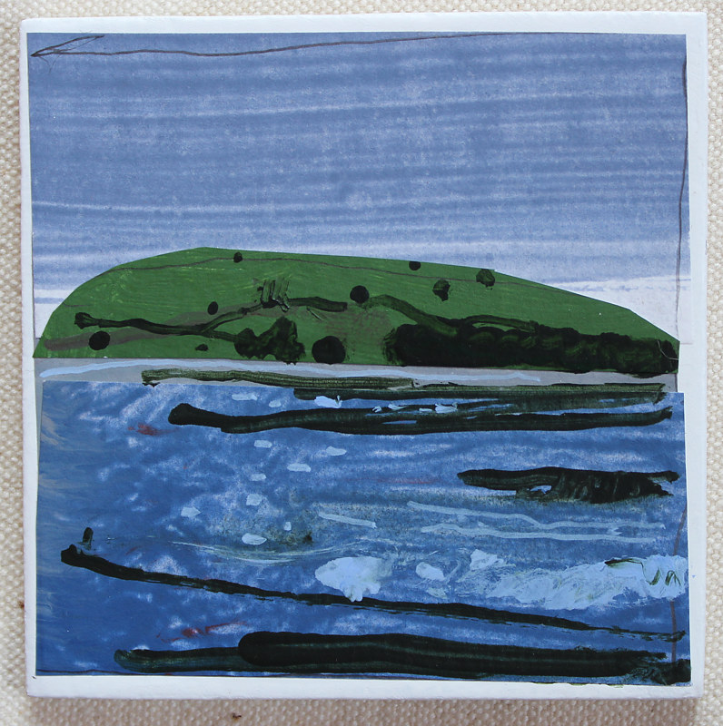 Green Island, After the Rain Acrylic painting Green Island, After the Rain by Harry Stooshinoff