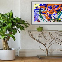 'Garden of Irises'- A kitchen to outdoor setting //images.artistrunwebsite.com/gallery/img_2929391575098035_large.jpg?1623470098