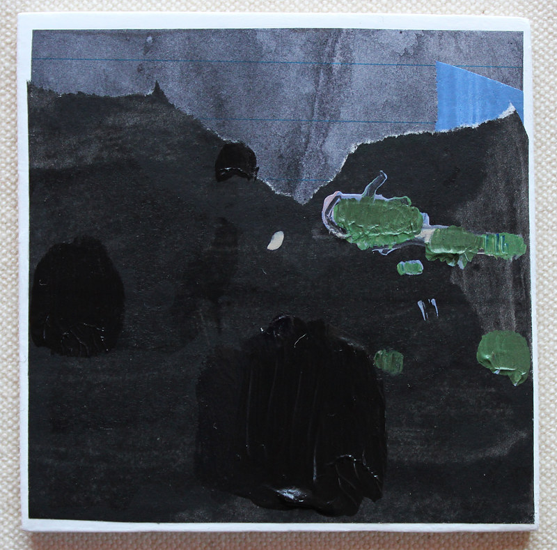 Night Green Acrylic painting Night Green by Harry Stooshinoff