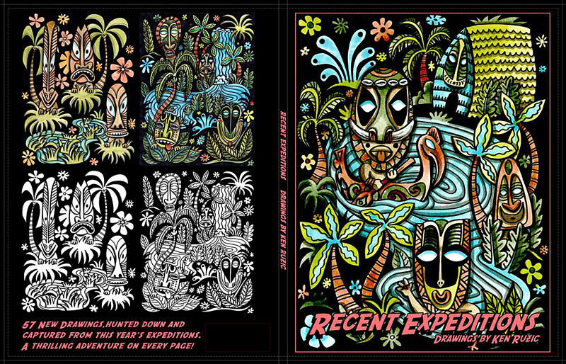 "Recent Expeditions-Drawings by Ken Ruzic" Book "Recent Expeditions-Drawings by Ken Ruzic" Book by Kenneth M Ruzic