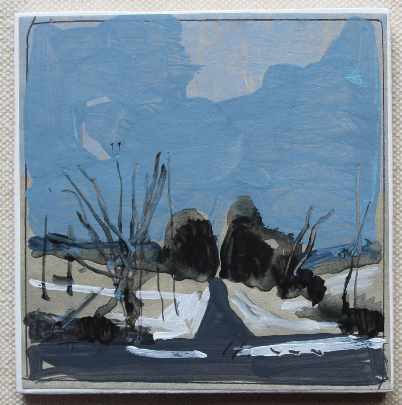 Homeward Acrylic painting Homeward by Harry Stooshinoff