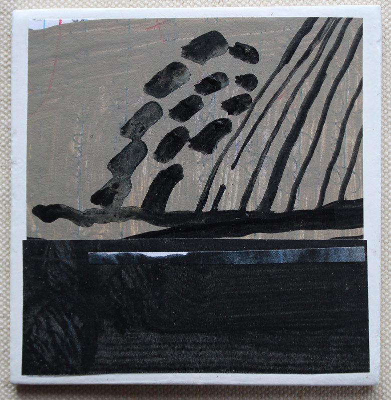 Night Rain Acrylic painting Night Rain by Harry Stooshinoff