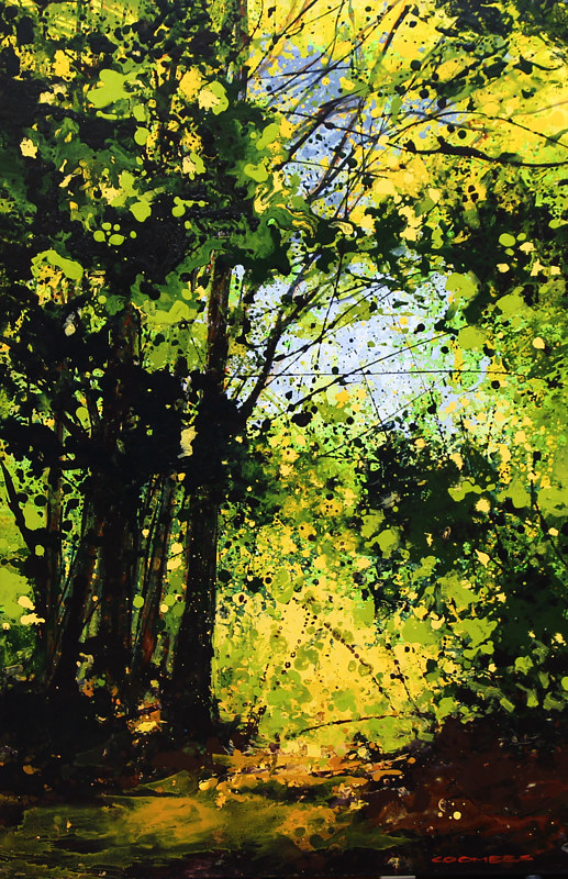 Breakthrough Acrylic painting Breakthrough by Bryan Coombes