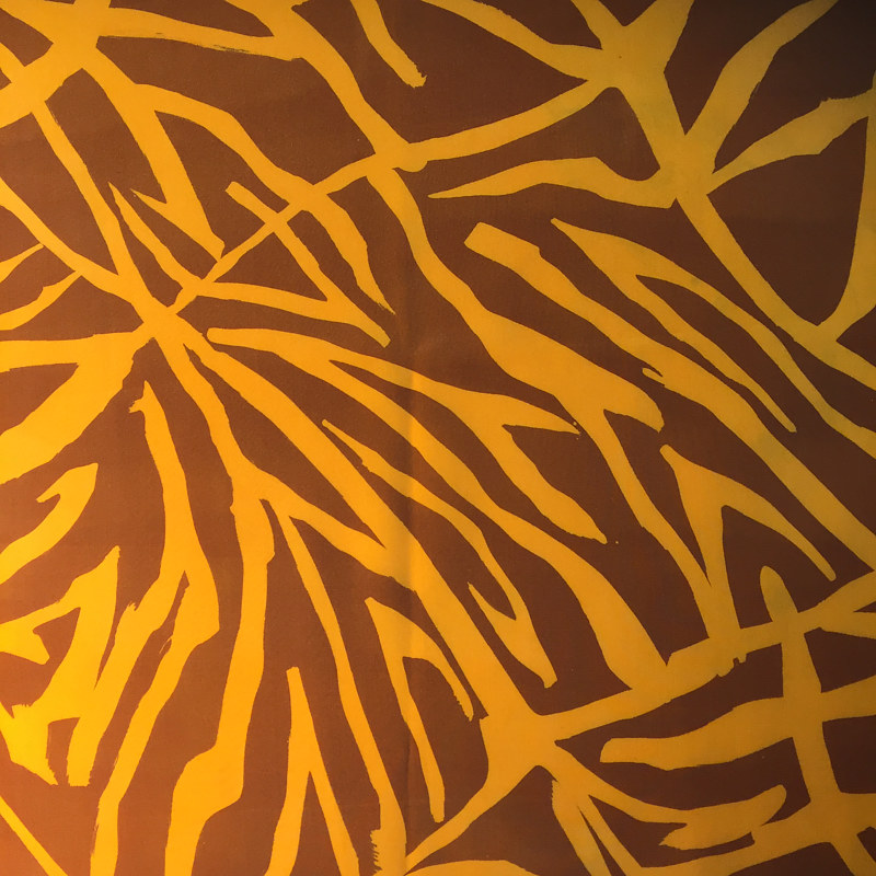 Golden and Amber Tiger Print Painting Golden and Amber Tiger Print by Michael Shyka