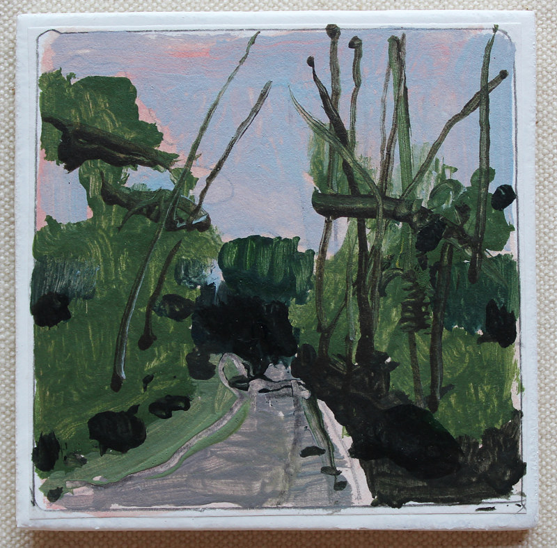 Evening Return Acrylic painting Evening Return by Harry Stooshinoff