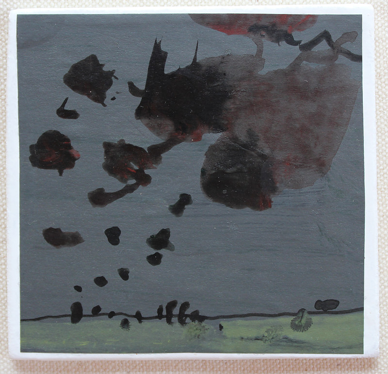 Cloudy Night Acrylic painting Cloudy Night by Harry Stooshinoff