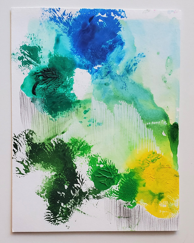 Forms & Shadows Acrylic painting Forms & Shadows by Jacqueline Bell Johnson