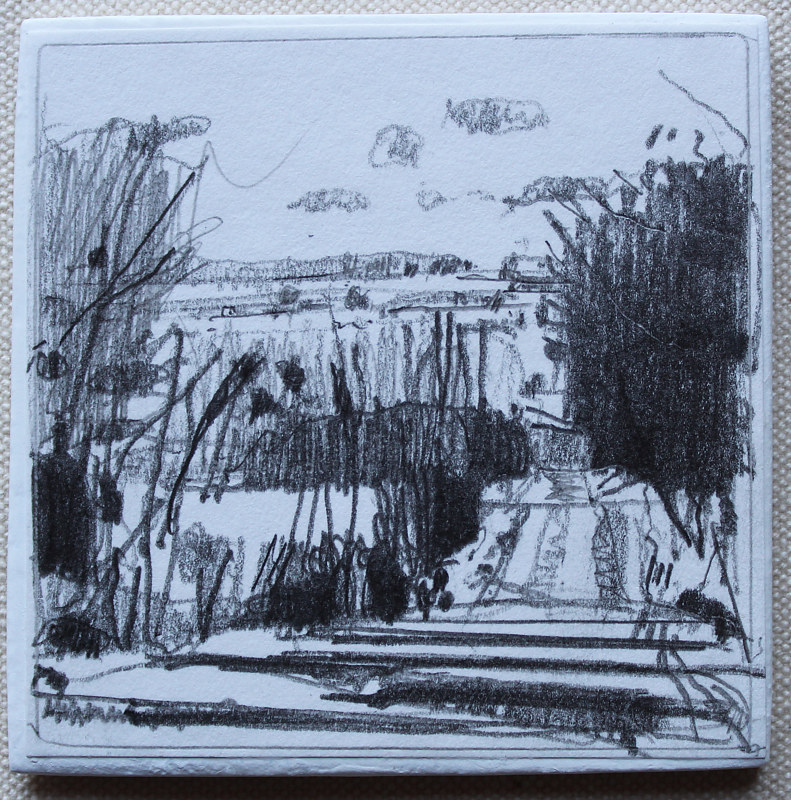 Sunday Stop Drawing Sunday Stop by Harry Stooshinoff