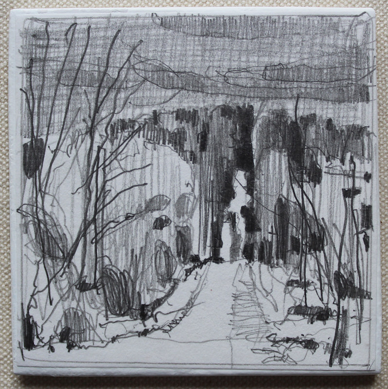 4th Line, December 11 Drawing 4th Line, December 11 by Harry Stooshinoff