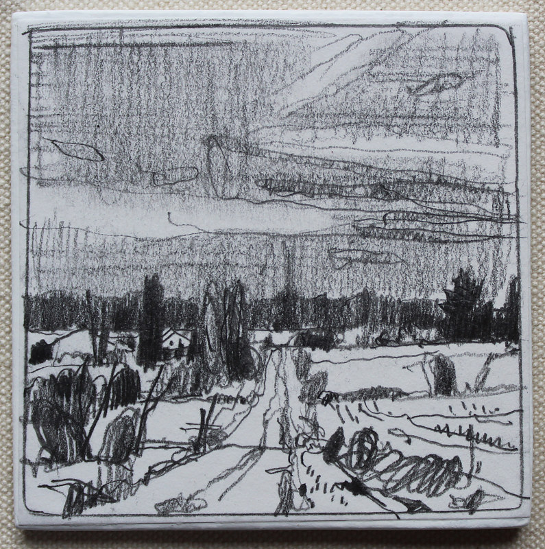 Westlands Drawing Westlands by Harry Stooshinoff