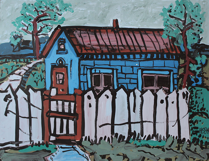House on Park Street Drawing House on Park Street by Harry Stooshinoff