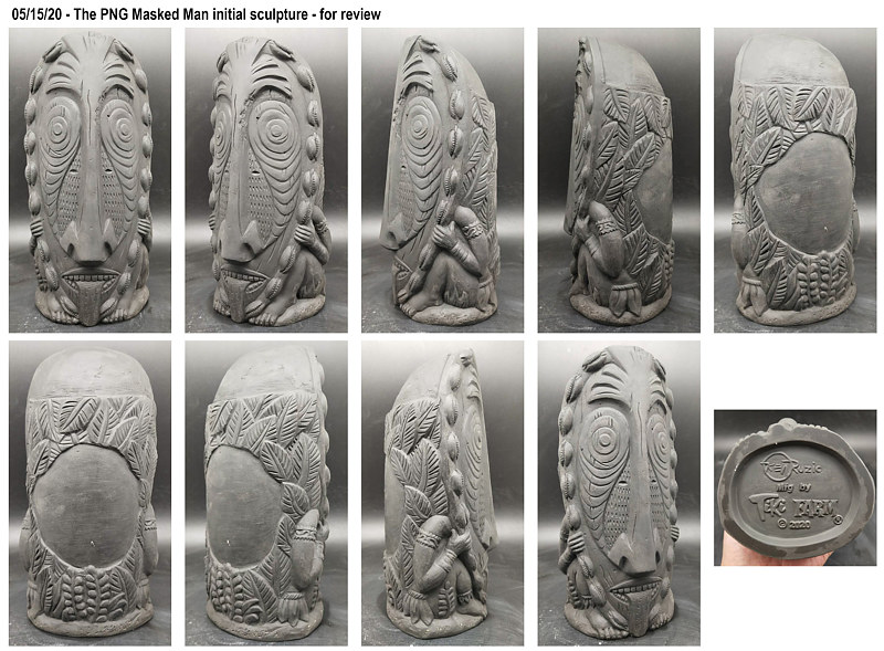 LukLuk initial Sculpt LukLuk initial Sculpt by Kenneth M Ruzic