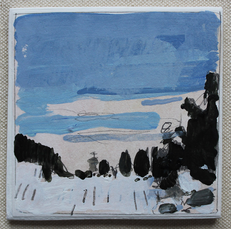 Entrance Acrylic painting Entrance by Harry Stooshinoff