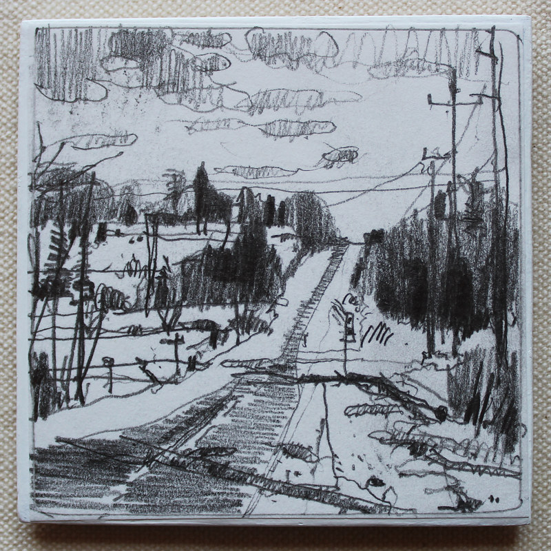 Bright Return Drawing Bright Return by Harry Stooshinoff