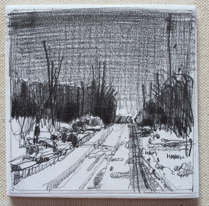 Escape Drawing Escape by Harry Stooshinoff