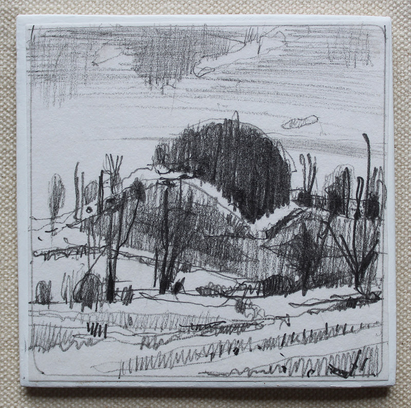 10 Saved Acres, March 25 Drawing 10 Saved Acres, March 25 by Harry Stooshinoff