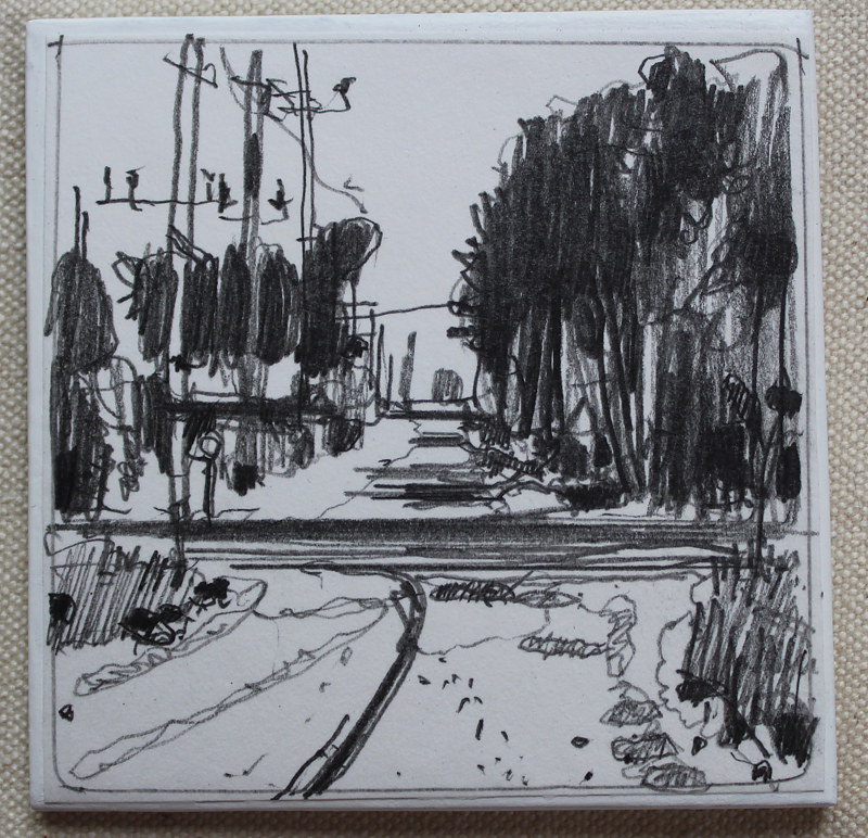 Homebound Drawing Homebound by Harry Stooshinoff