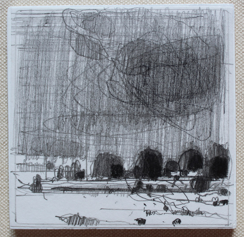 The Line Drawing The Line by Harry Stooshinoff
