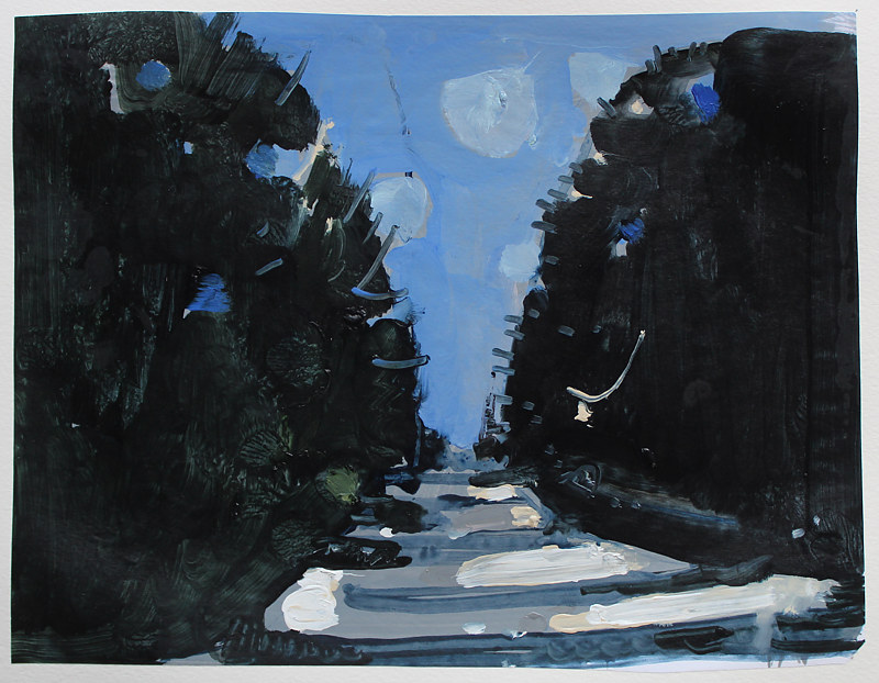 Moon Lit Painting Moon Lit by Harry Stooshinoff