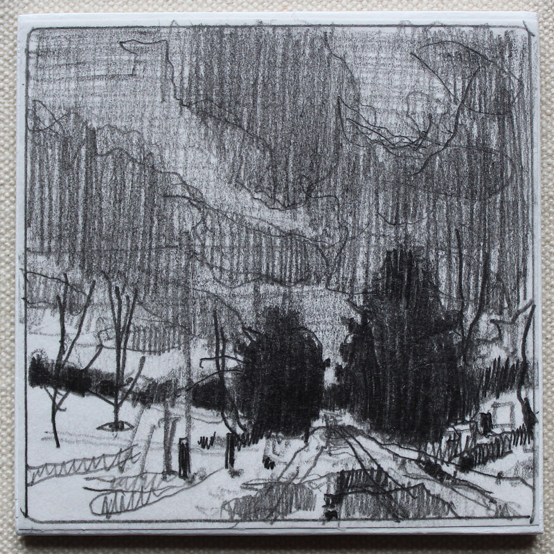 Home Line, Boxing Day Drawing Home Line, Boxing Day by Harry Stooshinoff