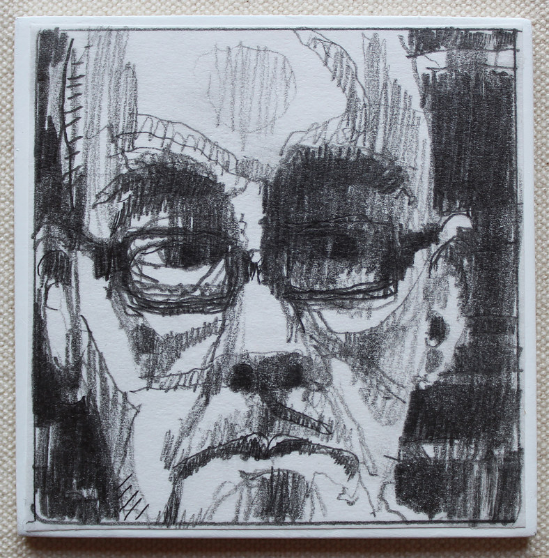 Midnight, February 12 Drawing Midnight, February 12 by Harry Stooshinoff