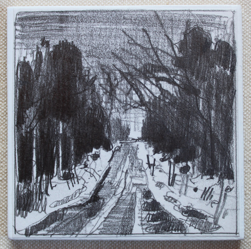 March Dusting Drawing March Dusting by Harry Stooshinoff