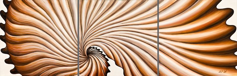 Latte´ Oil painting Latte´ by Sue Ellen Brown