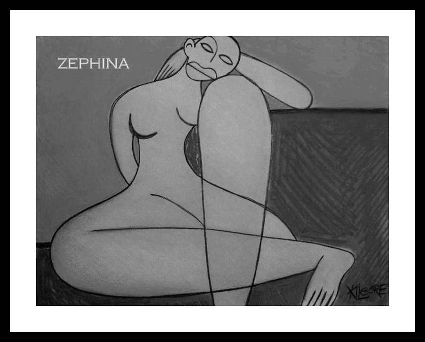 Return to: LINE INTERPRETATIONS - selected works ZEPHINA - 2012 by Michael Kilgore