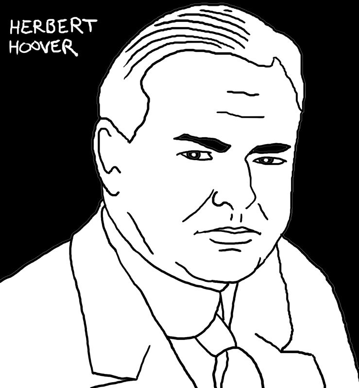 Herbert Hoover Herbert Hoover by Phil Cummings
