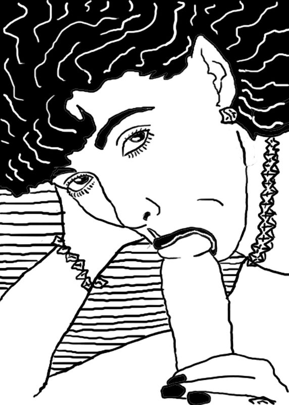 Carole Sucks Painting Carole Sucks by Phil Cummings