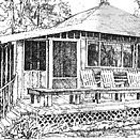 Cabin by House-Illustrations //images.artistrunwebsite.com/gallery/img_530231435728053_large.jpg?1533202661