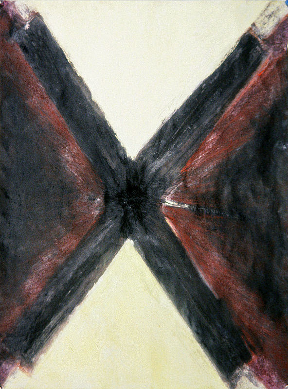 Painting black hole x by Gary Eleinko