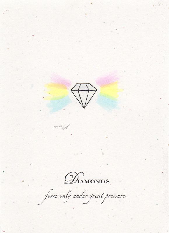 Diamonds Print Diamonds by Sue Ellen Brown